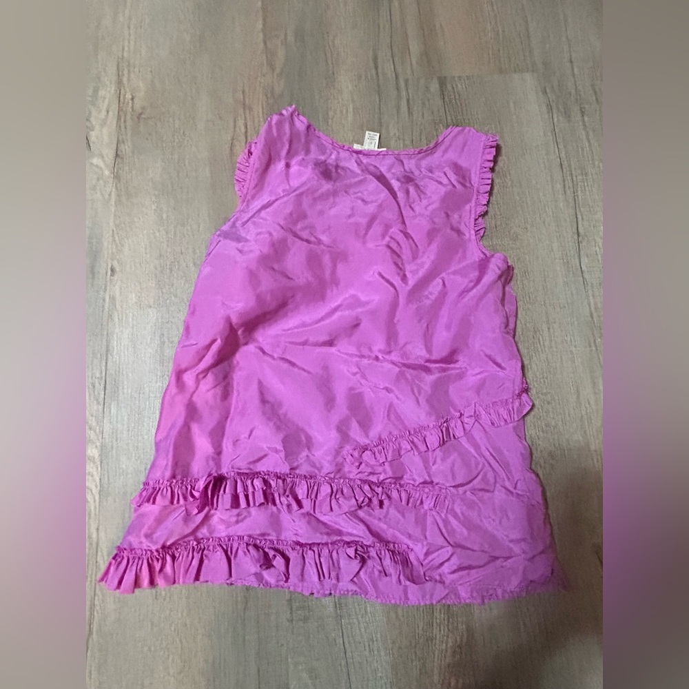 J. Crew Ruffled Purple Blouse - Picture 4 of 4